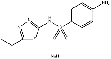 Sulfanilamide,N1-(5-ethyl-1,3,4-thiadiazol-2-yl)-,monosodiumsal